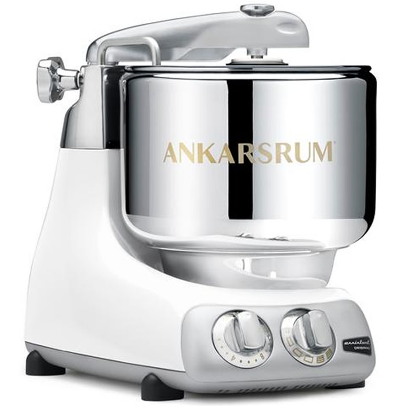 Κουζινομηχανή 7lt Glossy White Assistent Original Ankarsrum